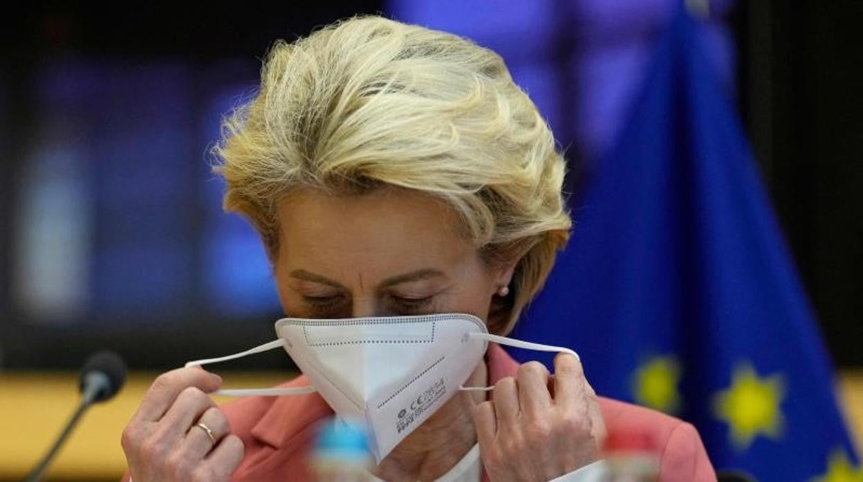 La presidenta de la Comisión Europea, Ursula von der Leyen