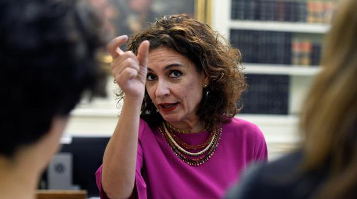 La ministra de Hacienda, María Jesús Montero