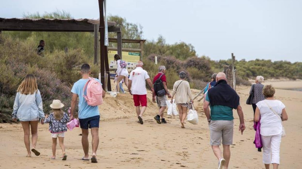 Playa de la Flecha en El Rompido (Huelva)