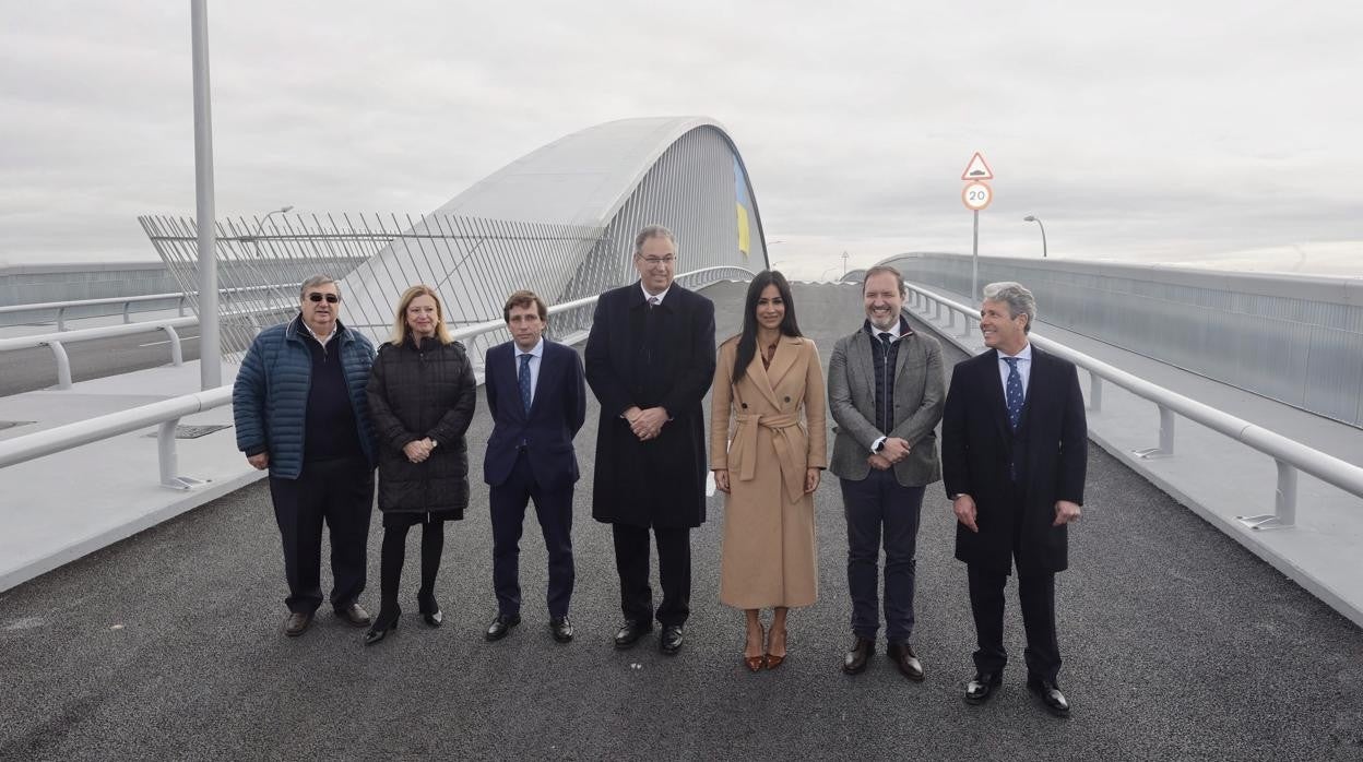 El alcalde de Madrid, José Luis Martínez-Almeida, y la vicealcaldesa Begoña Villacís han inaugurado hoy la infraestructura