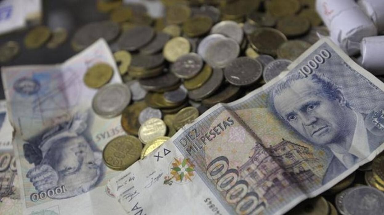 Las pesetas pueden todavía ser útiles para conseguir euros