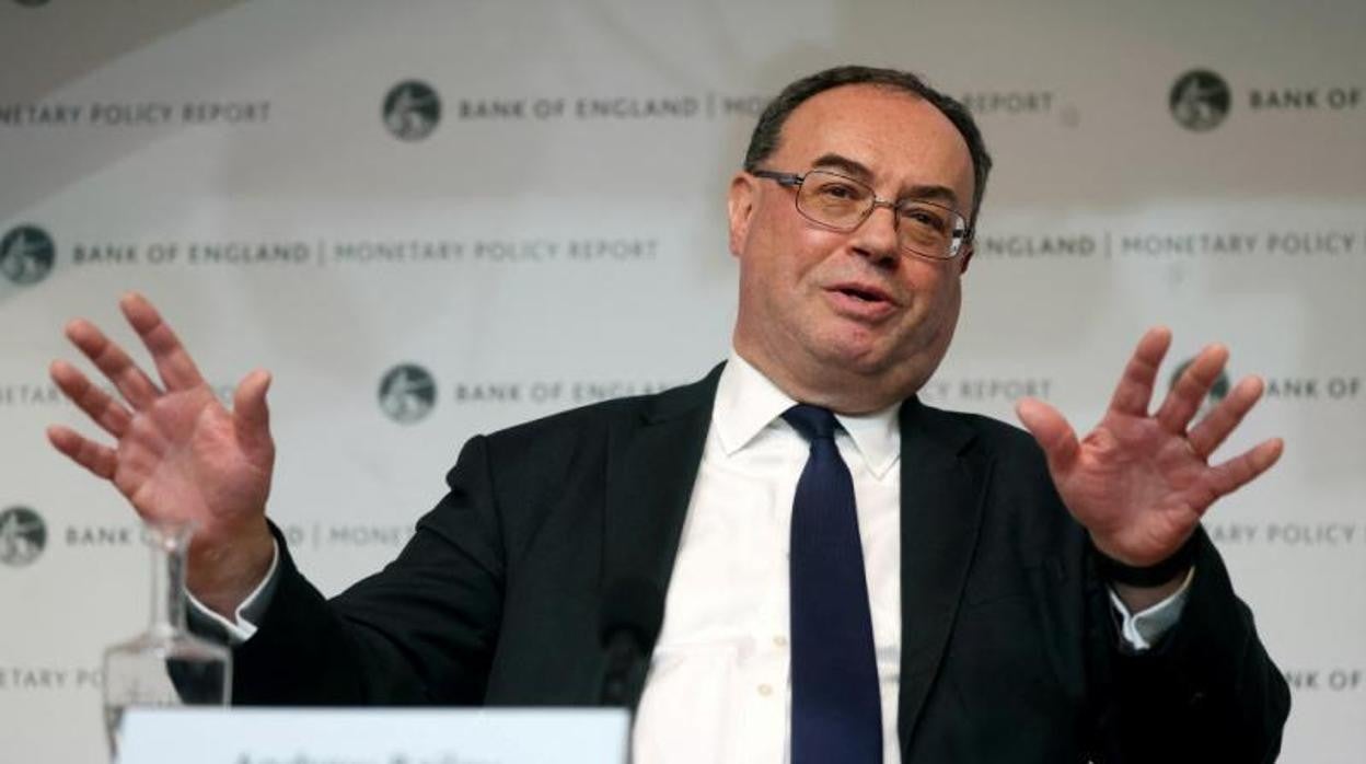 El gobernador del Banco de Inglaterra, Andrew Bailey