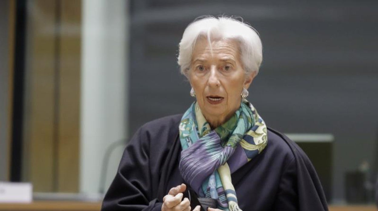 Christine Lagarde, presidenta del BCE