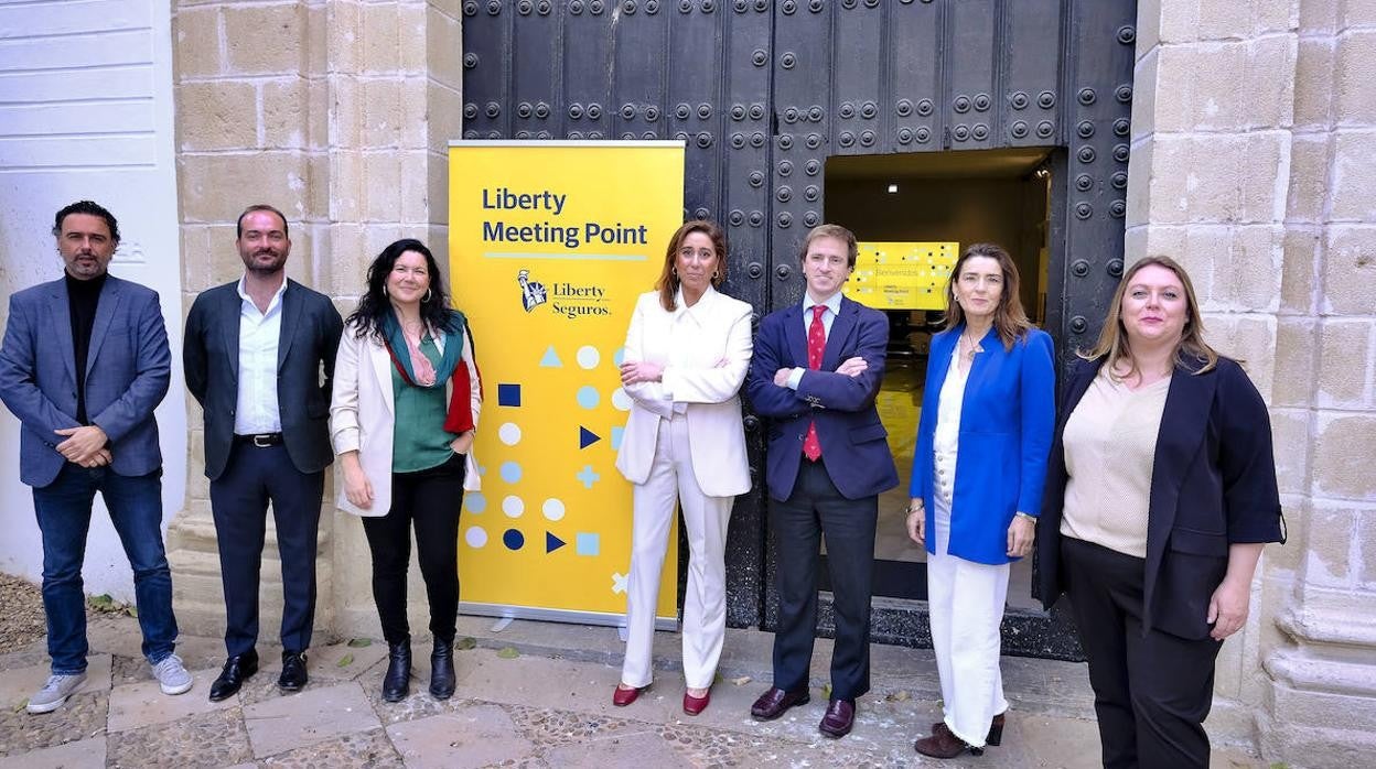 Raúl Jiménez, Daniel Moreno, María Gil, Carmen Barrionuevo, Jaime Arana, María Jesús Pereira y Davinia Herrera