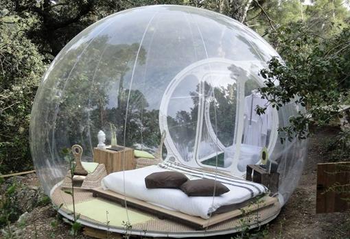 compromiso corto Factura Las cinco mejores casas burbuja donde dormir viendo las estrellas a la  venta en Amazon