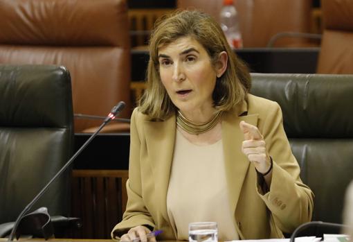 Rocío Blanco, consejera de Empleo, Formación y Trabajo Autónomo de la Junta de Andalucía