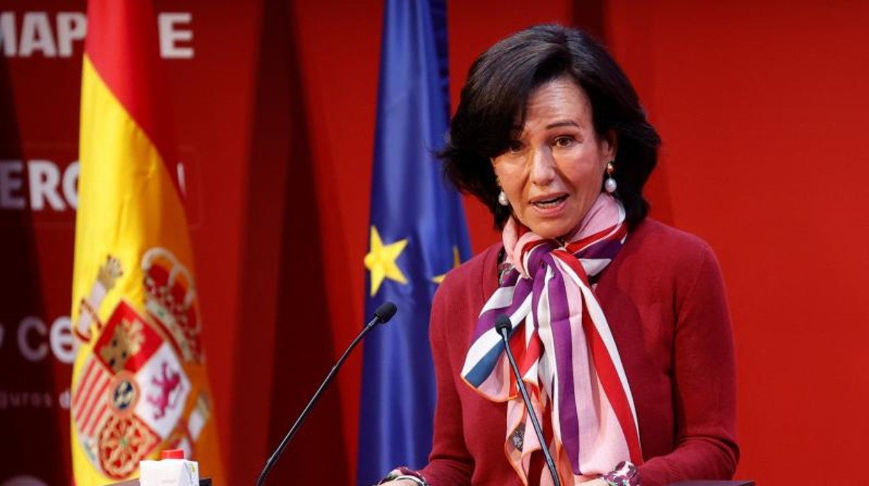 Ana Botín, presidenta de Banco Santander