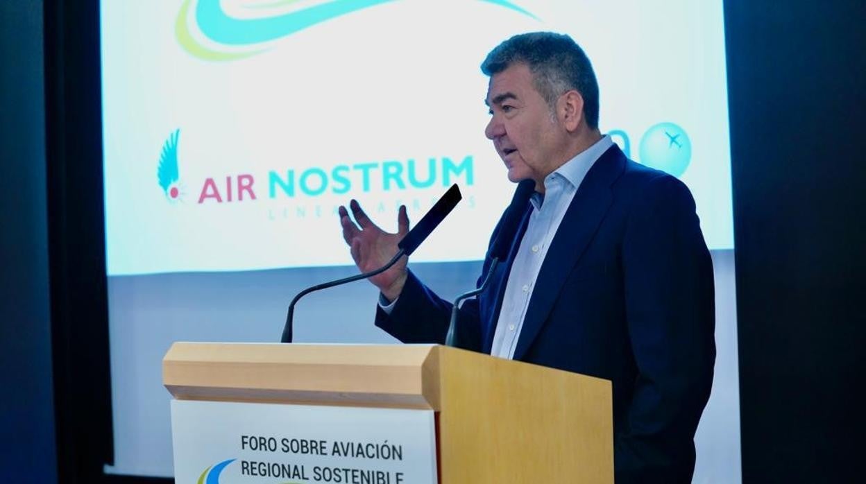 El presidente de Air Nostrum, Carlos Bertomeu