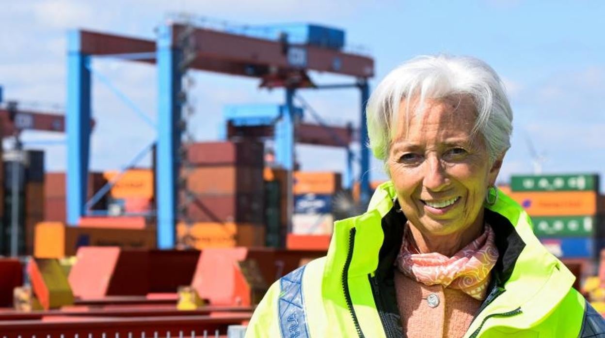 Christine Lagarde, presidenta del BCE