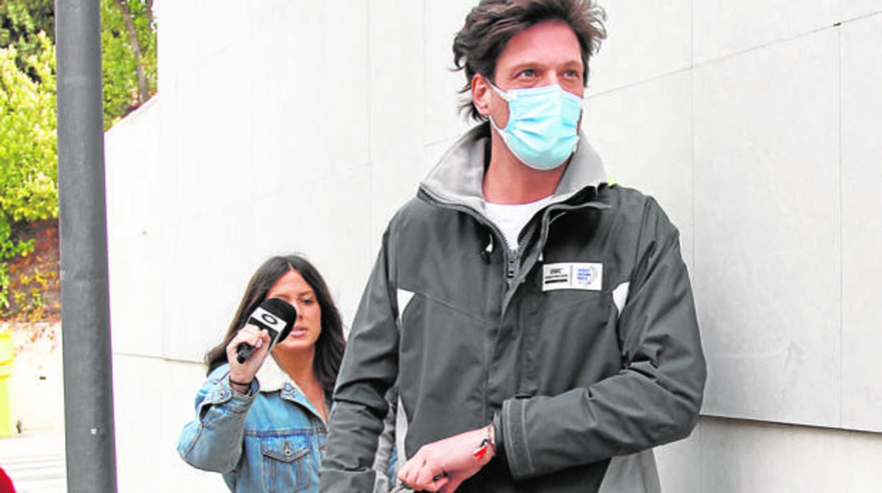 Luis Medina, socio de Alberto Luceño, dos de los implicados en la presunta estafa de mascarillas