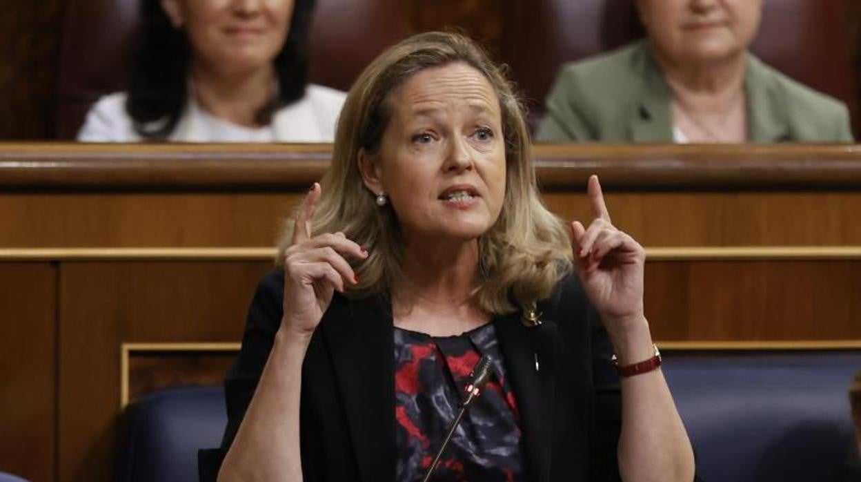 Nadia Calviño, vicepresidenta primera y ministra de Asuntos Económicos