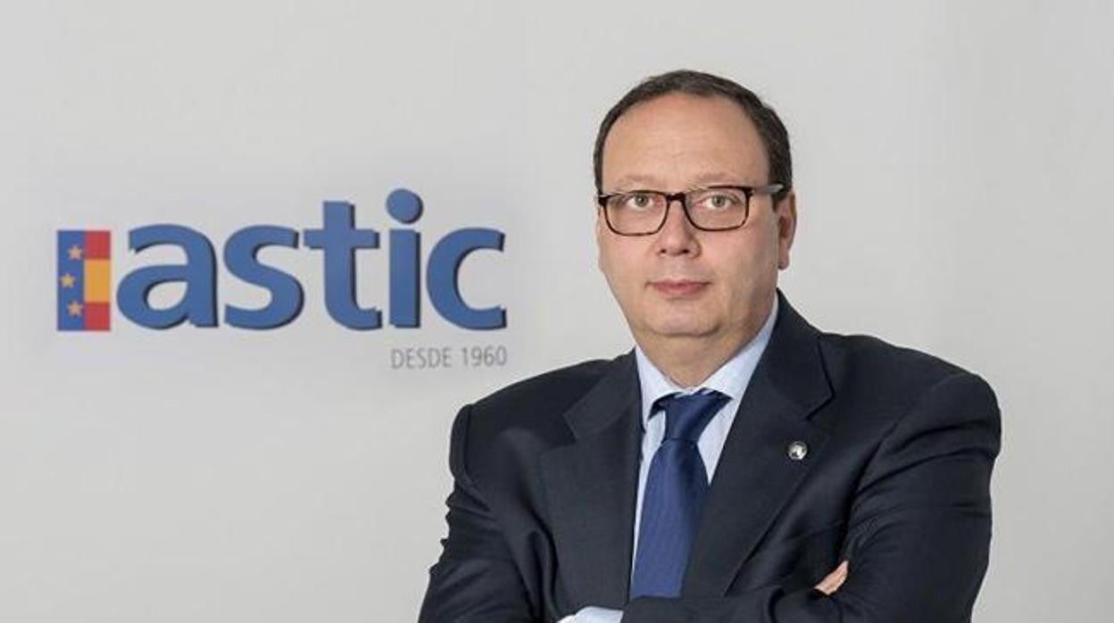 El presidente de Astic, Marcos Basante