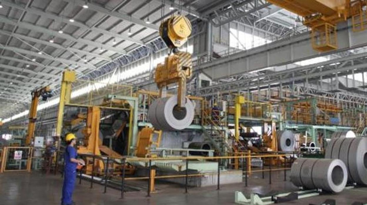 Planta de Acerinox en Los Barrios