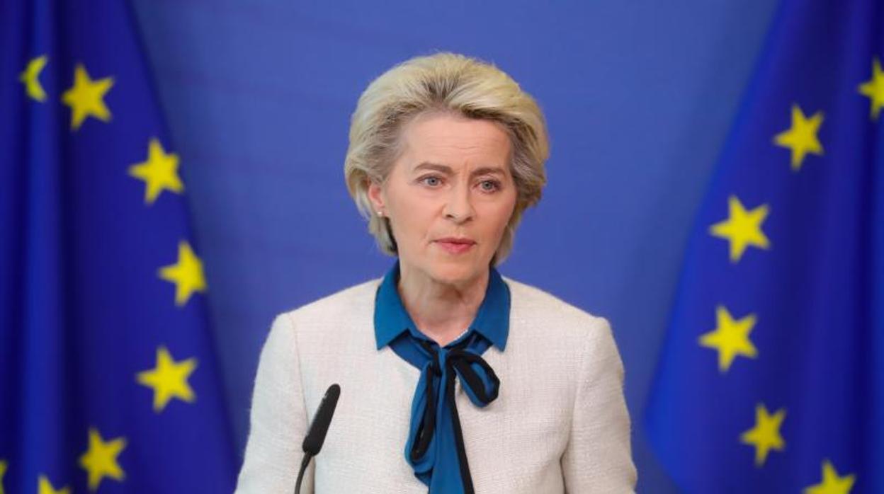 La presidenta del Ejecutivo comunitario, Ursula von der Leyen