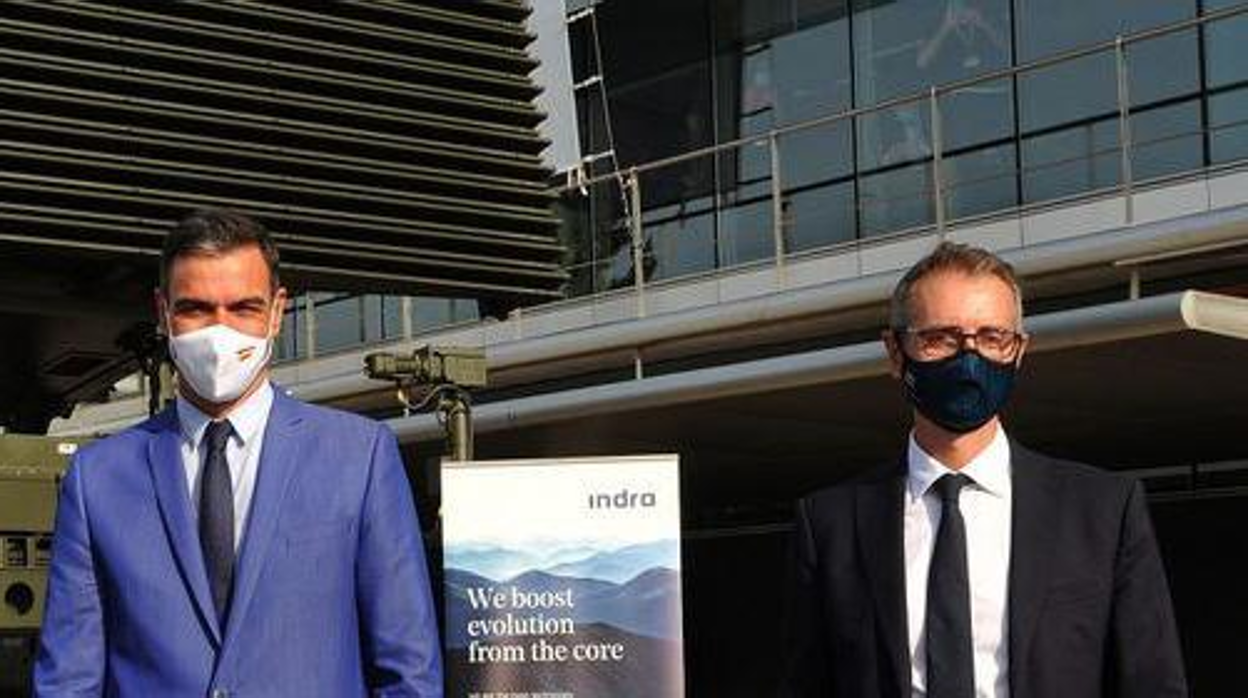 Pedro Sánchez con Marc Murtra