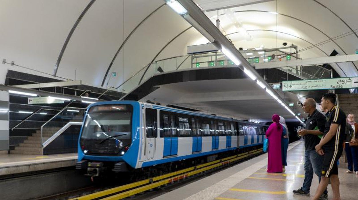 CAF diseñó y fabricó la primera línea de metro de Argel