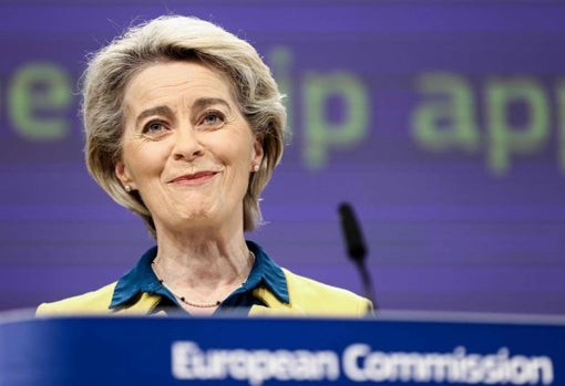 Ursula von der Leyen, presidenta de la Comisión Europea