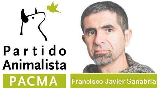 Francisco Javier Sanabria es el cabeza de lista de Pacma al Congreso de los Diputados por Sevilla