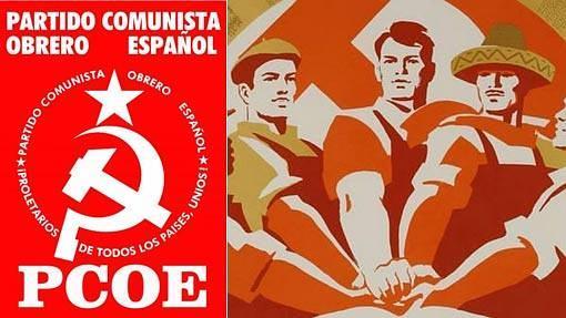 Carteles electorales del Partido Comunista Obrero Español