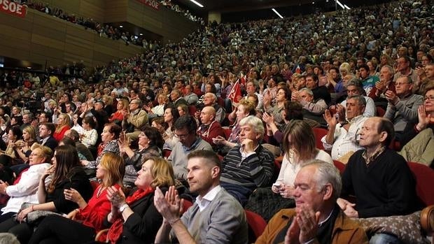 Mitin de Pedro Sánchez