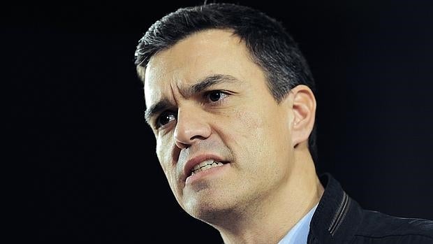 Pedro Sánchez, en uno de sus últimos mítnes