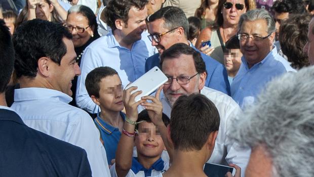 Mariano Rajoy, visita el Circulo Mercantil e Industrial de Sevilla