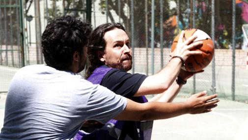 El candidato de Unidos Podemos, Pablo Iglesias