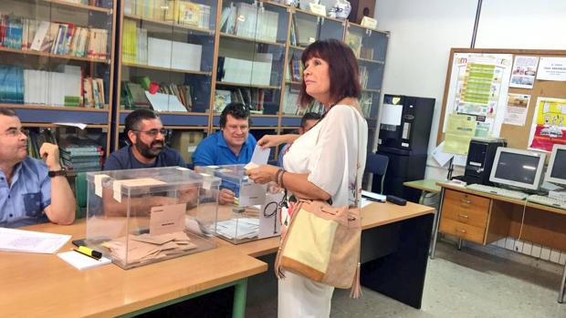 Micaela NAvarro, presidenta del PSOE andaluz