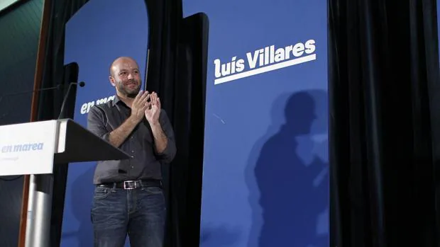 El candidato de En Marea a la Xunta de Galicia, Luis Villares