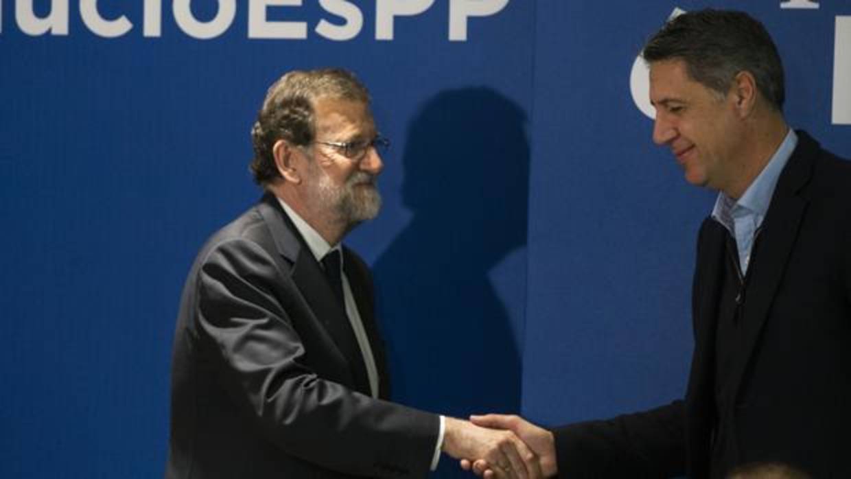 Mariano Rajoy y Xavier García Albiol