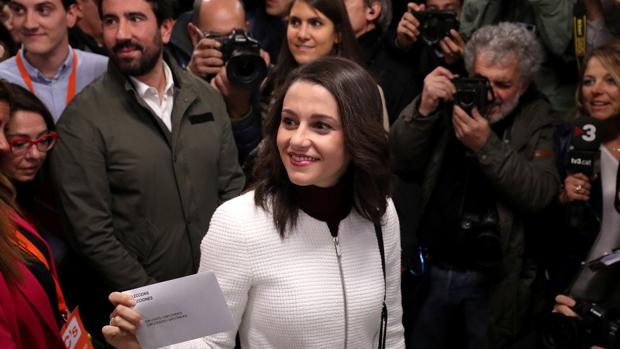 Inés Arrimadas, en el momento justo