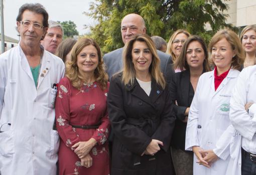 La presidenta de la Junta, Susana Díaz, en la Jornada andaluza de pacientes con diabetes