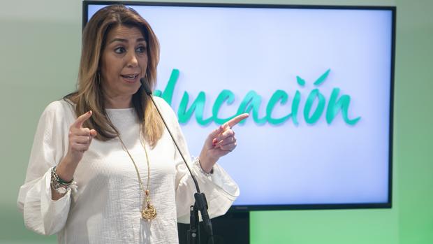 Susana Díaz, sobre la encuesta del Cis: «Yo salgo con ilusión por una mayoría amplia»