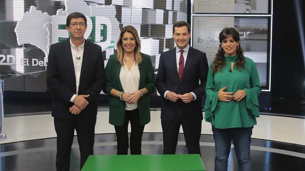 Del «kiosco frente al Jamón» al «Andalucía pa cuando» pasando por el BMI en el debate de las elecciones