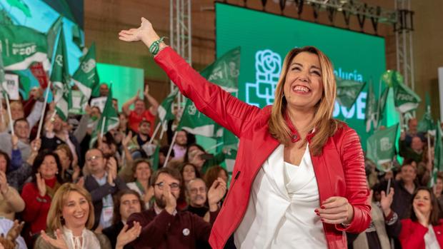 Elecciones andaluzas: Susana Díaz pide acudir masivamente a las urnas para que la derecha «no frene» a Andalucía