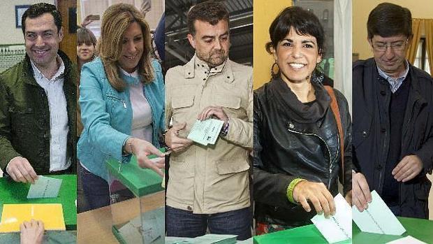 ¿Dónde votan los candidatos a la presidencia de estas elecciones andaluzas?