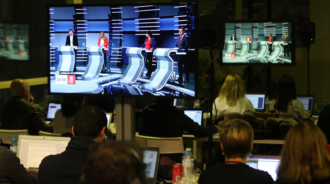 Debate electoral en TVE del pasado lunes