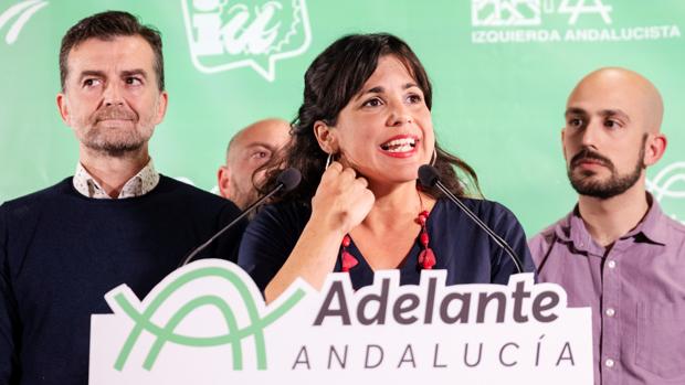 Teresa Rodríguez pide «el sentido común que se abrió con el 15M» tras el resultado de Adelante Andalucía