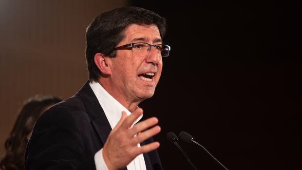 Juan Marín, de Ciudadanos: «No vamos a permitir entrar en el gobierno a Díaz ni al PSOE»