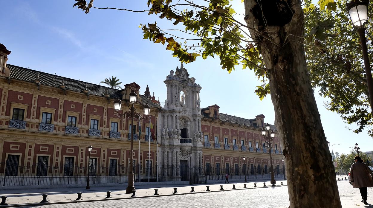 Palacio de San Telmo, sede de la Presidencia de la Junta de Andalucía