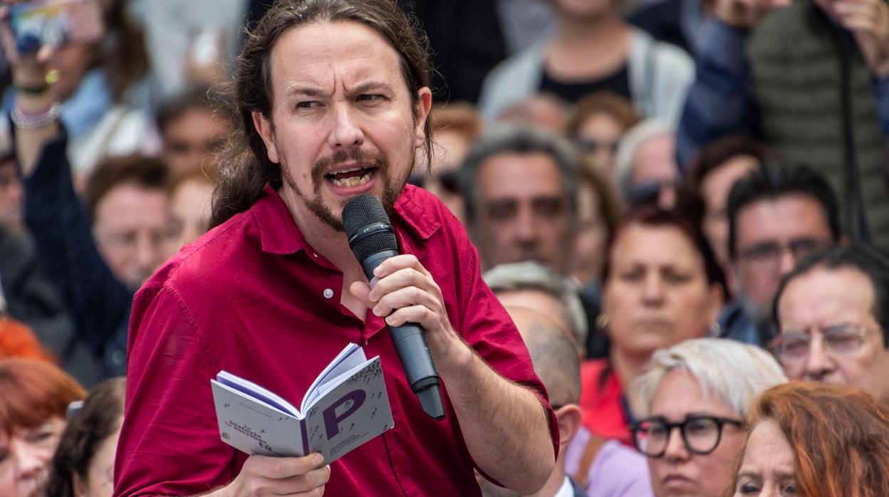 Pablo Iglesias, secretario general de Podemos