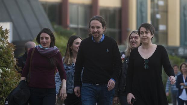 Alegría contenida en Unidas Podemos, que rondaría los 40 escaños