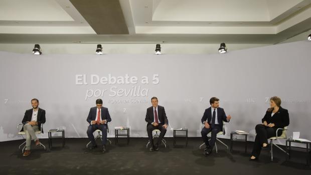 Los titulares más destacados del «Debate a 5 por Sevilla»