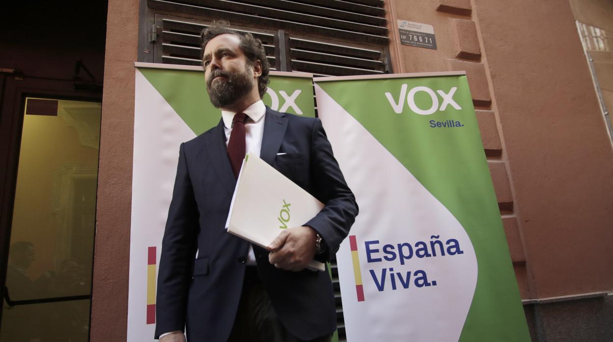 El portavoz de Vox en el Congreso de los Diputados, Iván Espinosa de los Monteros