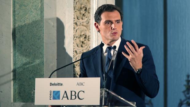 Albert Rivera, en el Foro ABC: «Hay una España silenciada por el ruido del nacionalismo»