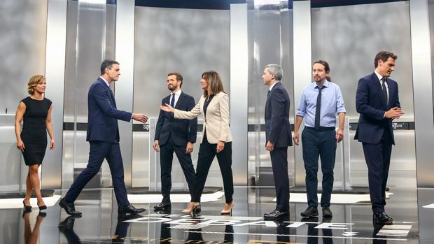 Así analizan los partidos el debate electoral del 10-N