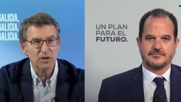 Feijóo considera «lamentable» que PSOE y Podemos «estén gobernando gracias al apoyo del PNV»