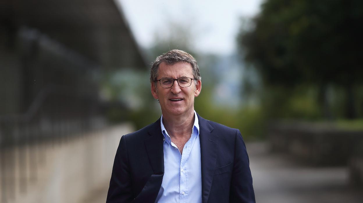 Alberto Núñez Feijóo, presidente de la Xunta de Galicia