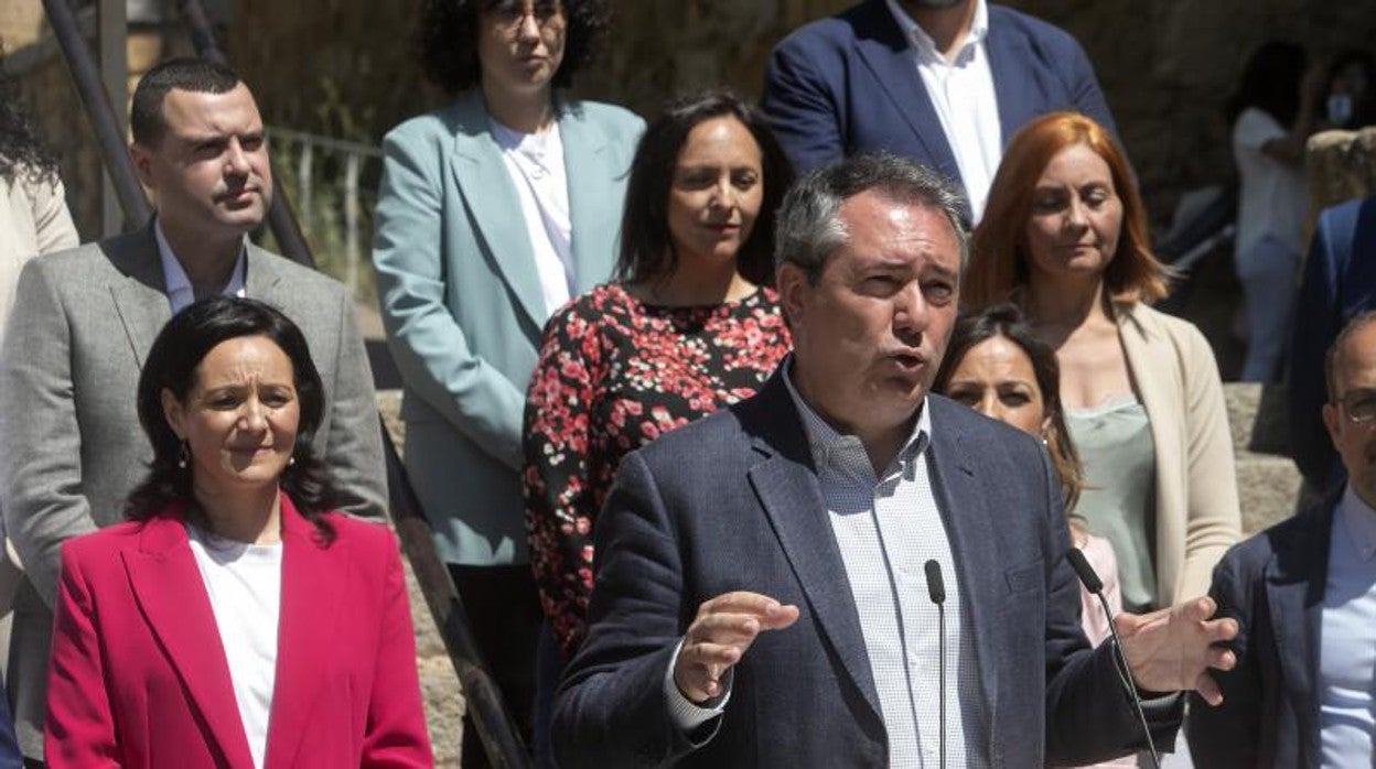 Presentación de las listas del PSOE en la ciudad de Córdoba