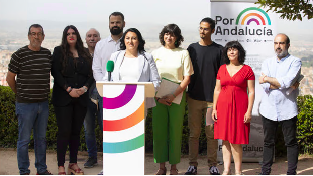 Lista de Por Andalucía en Granada para las elecciones de Andalucía del 19-J